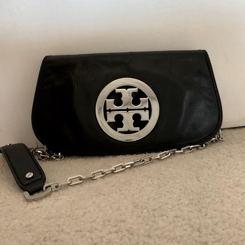 Tory Burch Raphael Chain Crossbody Clutch Bag
